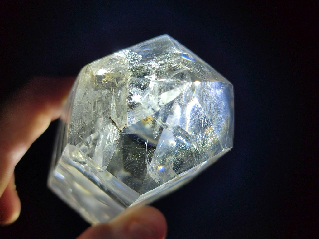 Polished Clear Quartz Crystals x 6 From Madagascar - Toprock Gemstones and Minerals 