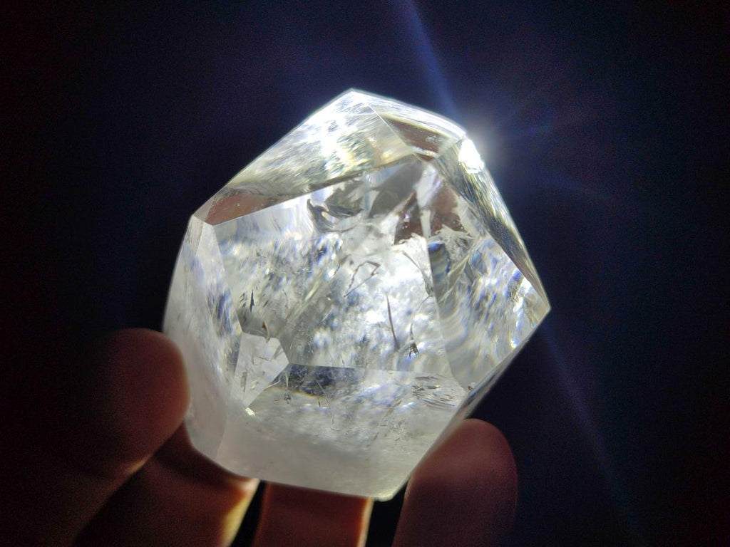 Polished Clear Quartz Crystals x 6 From Madagascar - Toprock Gemstones and Minerals 