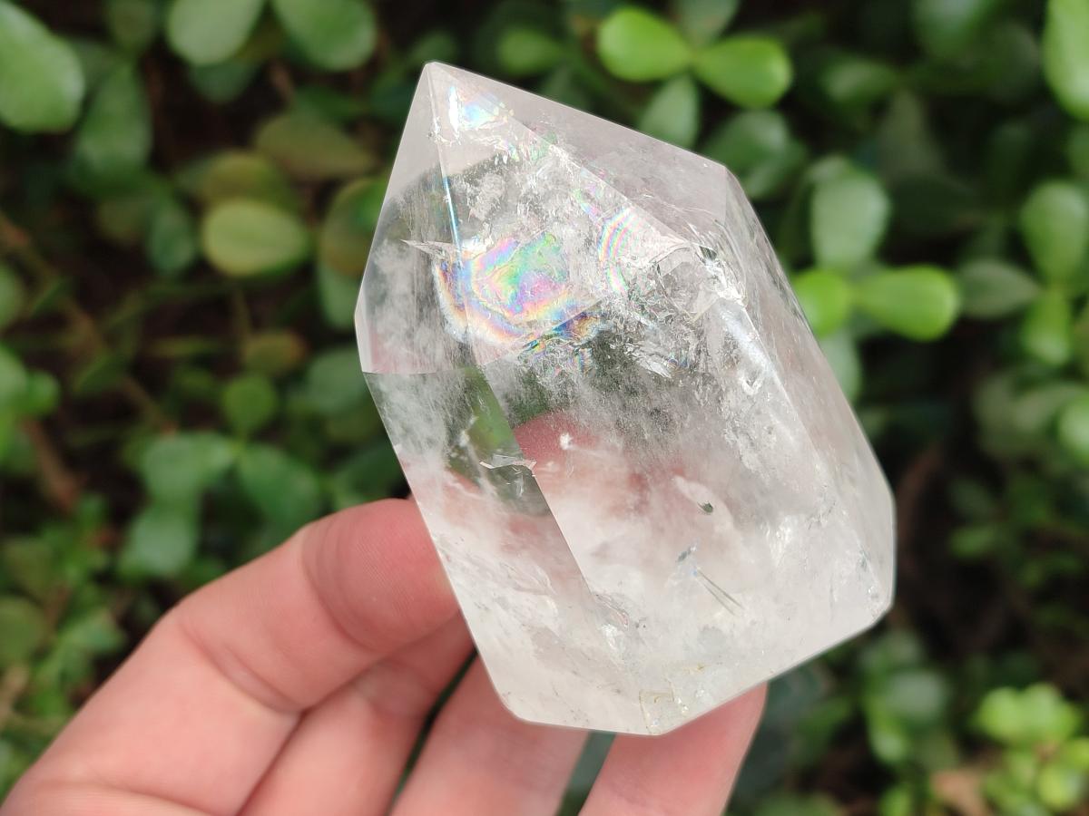 Polished Clear Quartz Crystals x 6 From Madagascar - Toprock Gemstones and Minerals 