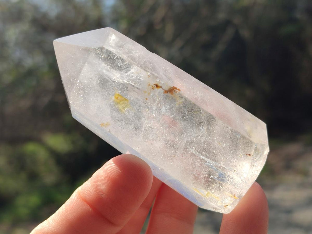 Polished Clear Quartz Crystals x 6 From Madagascar - Toprock Gemstones and Minerals 
