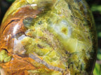 Polished Green Opal Standing Display Pieces x 2 From Betroka, Madagascar - Toprock Gemstones and Minerals 