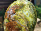 Polished Green Opal Standing Display Pieces x 2 From Betroka, Madagascar - Toprock Gemstones and Minerals 