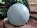 Polished Large Green and White Banded Aventurine Spheres x 2 From South Africa - Toprock Gemstones and Minerals 