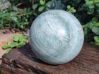 Polished Large Green and White Banded Aventurine Spheres x 2 From South Africa - Toprock Gemstones and Minerals 