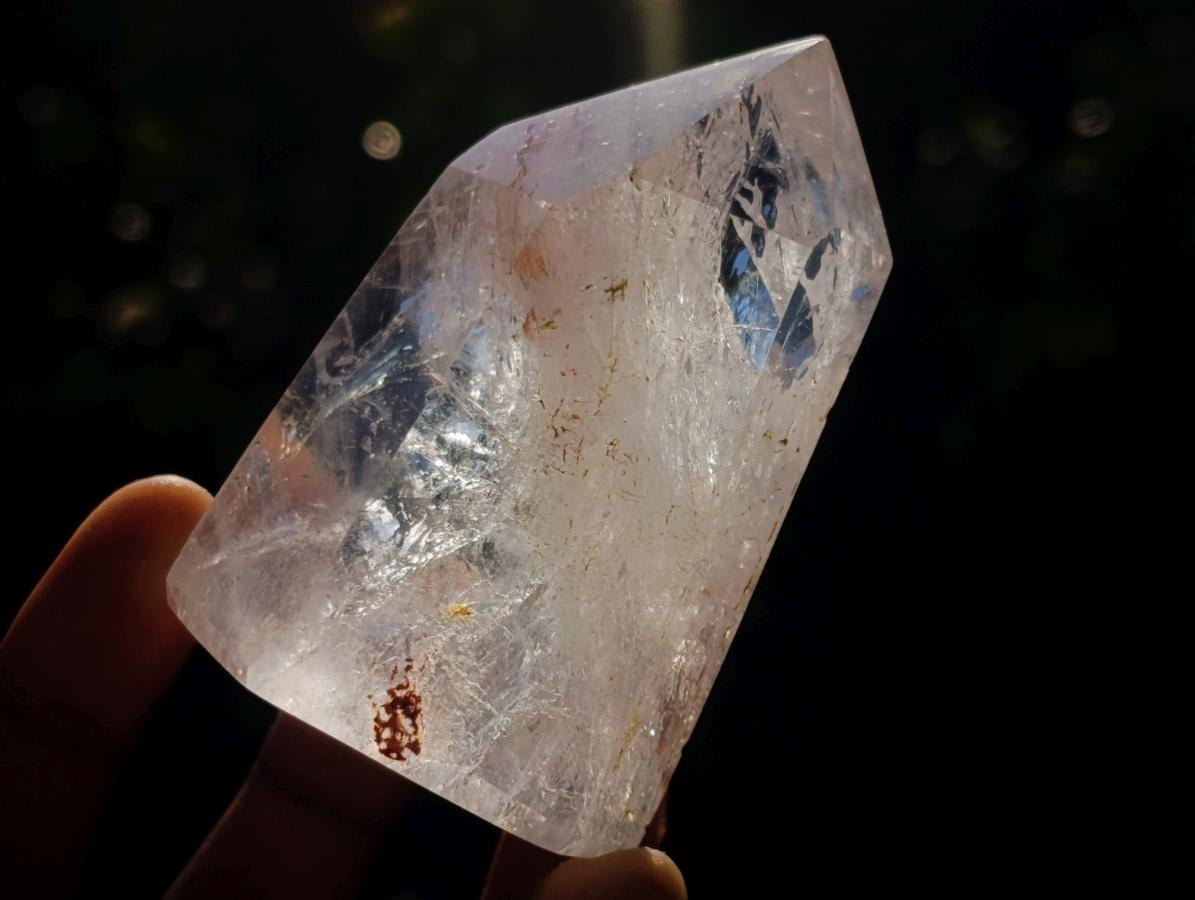 Polished Clear Quartz Crystals x 6 From Madagascar - Toprock Gemstones and Minerals 