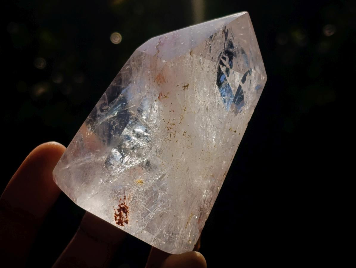 Polished Clear Quartz Crystals x 6 From Madagascar - Toprock Gemstones and Minerals 