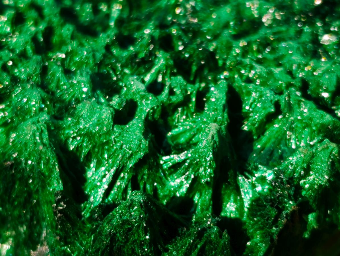 Natural Large Silky Malachite Specimen x 1 From Kasompe, Congo - Toprock Gemstones and Minerals 