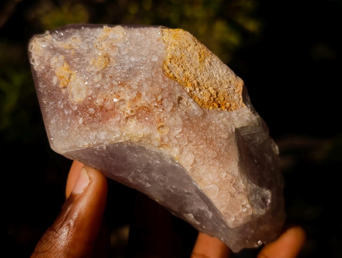 Natural Jacaranda Amethyst Crystals and Clusters x 6 From Mumbwa, Zambia - Toprock Gemstones and Minerals 