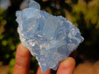 Natural Blue Celestite Specimens x 24 From Sakoany, Madagascar - Toprock Gemstones and Minerals 