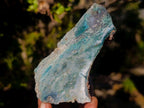 Polished One Side Great Dyke Mtorolite Chrysoprase Slices x 6 From Great Dyke Mountain Range, Zimbabwe - Toprock Gemstones and Minerals 