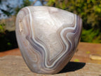 Polished Large Shashe River Agate Standing Display Piece x 1 From Shashe River, Zimbabwe - Toprock Gemstones and Minerals 