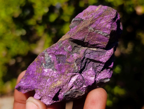 Natural Metallic Cobbed Purpurite Specimens x 12 From Erongo, Namibia - Toprock Gemstones and Minerals 