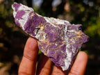 Natural Metallic Cobbed Purpurite Specimens x 12 From Erongo, Namibia - Toprock Gemstones and Minerals 