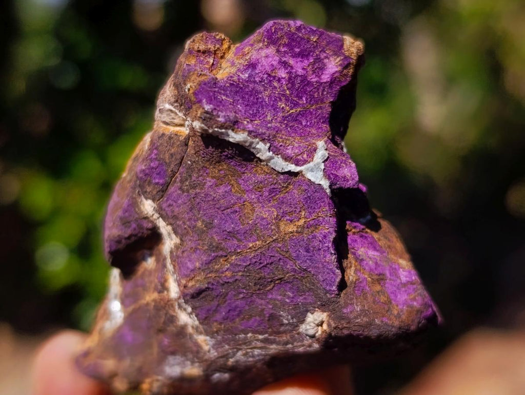 Natural Metallic Cobbed Purpurite Specimens x 12 From Erongo, Namibia - Toprock Gemstones and Minerals 