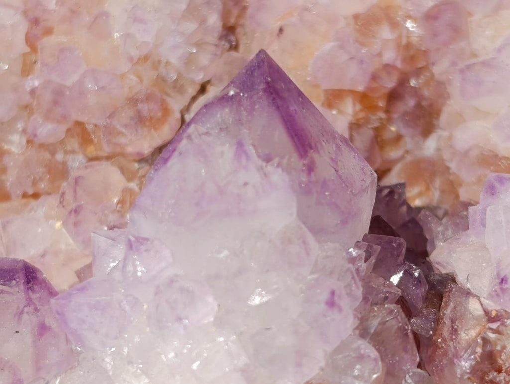 Natural Spirit Amethyst Clusters x 3 From Boekenhouthoek, South Africa - Toprock Gemstones and Minerals 