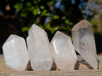 Natural Double Terminated Malagasy Quartz Crystals x 35 From Madagascar - Toprock Gemstones and Minerals 
