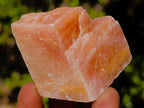 Natural Rhombohedral Sunset Orange Calcite Specimens x 24 From Spitzkop, Namibia - Toprock Gemstones and Minerals 