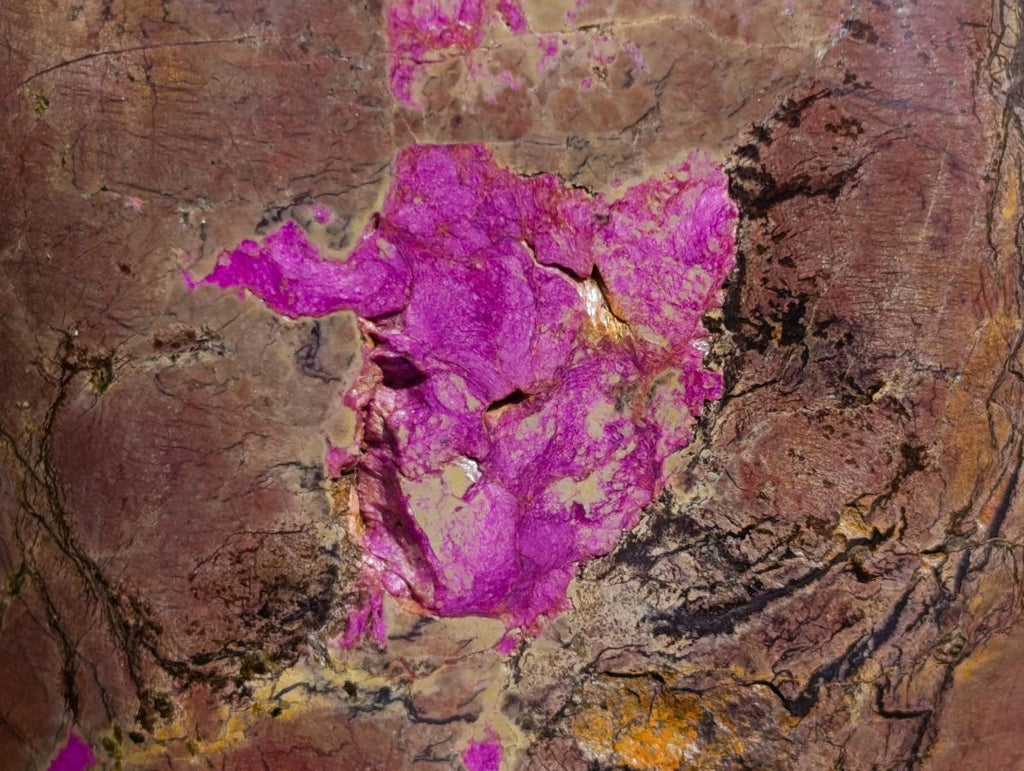 Polished Large Stichtite Standing Display Piece x 1 From Barberton, South Africa - Toprock Gemstones and Minerals 