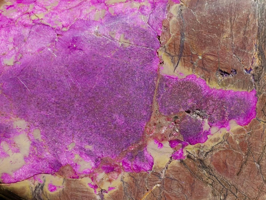 Polished Large Stichtite Standing Display Piece x 1 From Barberton, South Africa - Toprock Gemstones and Minerals 