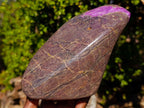 Polished Large Stichtite Standing Display Piece x 1 From Barberton, South Africa - Toprock Gemstones and Minerals 