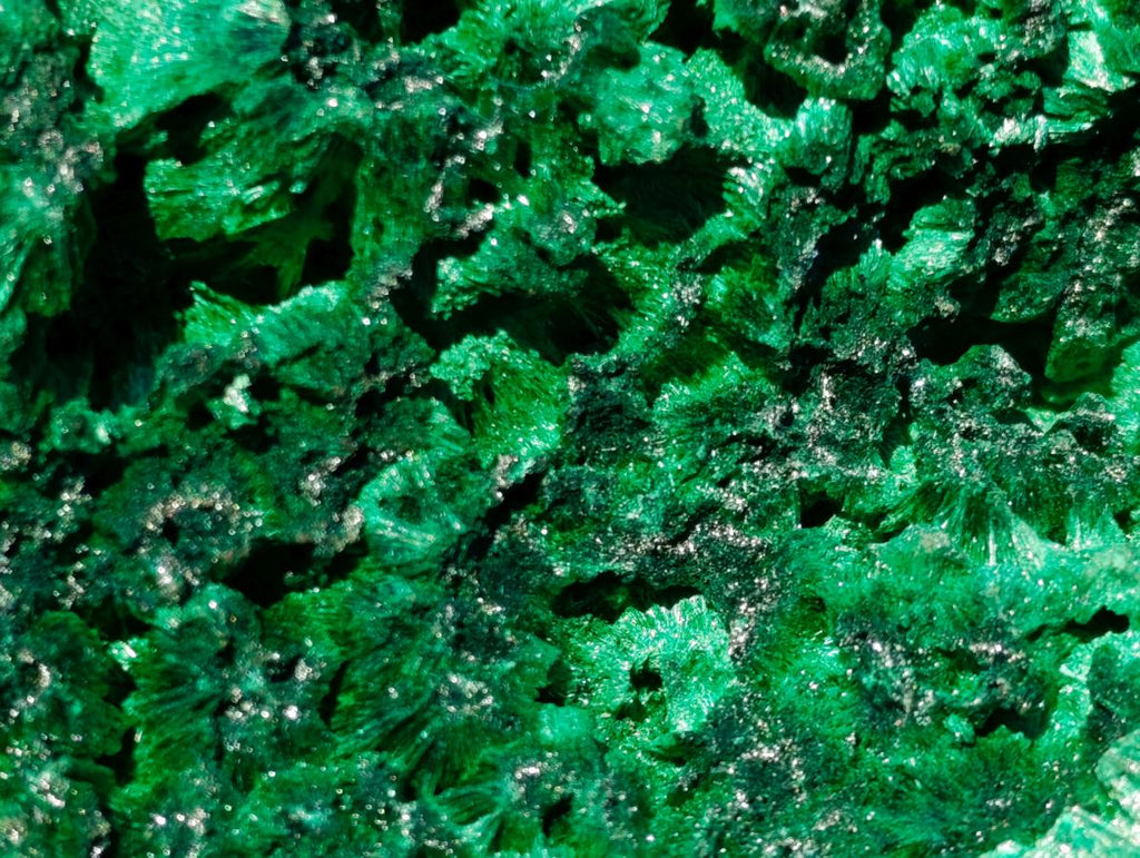 Natural Silky Malachite Specimens x 3 From Kasompe, Congo - Toprock Gemstones and Minerals 
