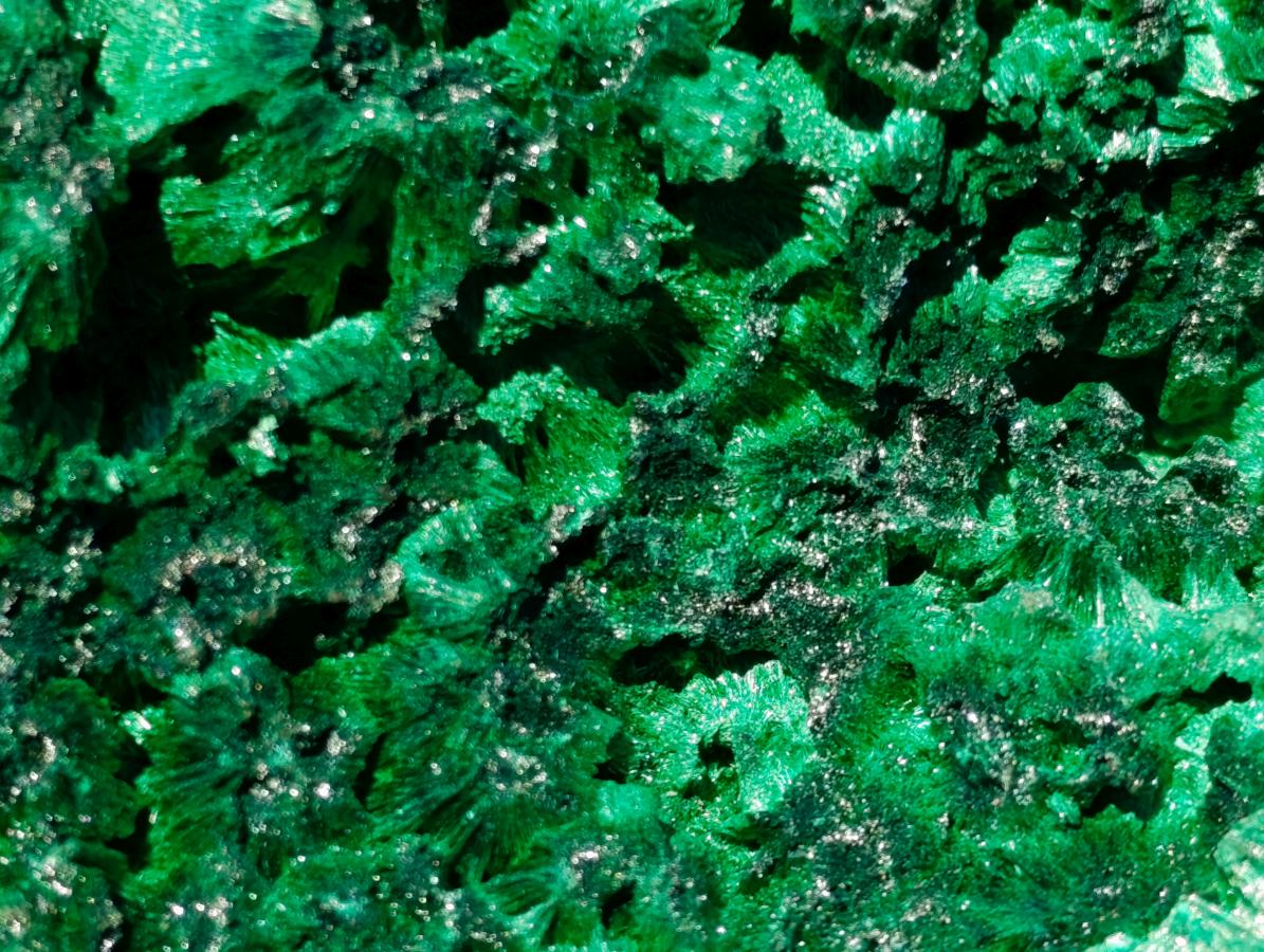 Natural Silky Malachite Specimens x 3 From Kasompe, Congo - Toprock Gemstones and Minerals 