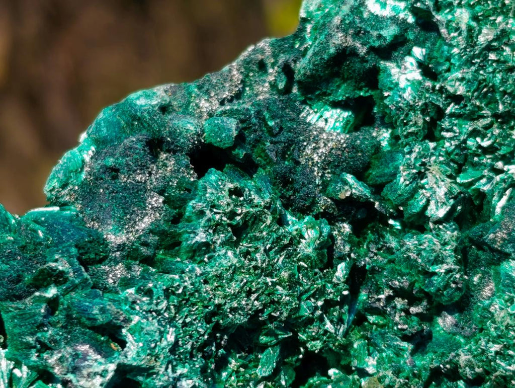 Natural Silky Malachite Specimens x 3 From Kasompe, Congo - Toprock Gemstones and Minerals 