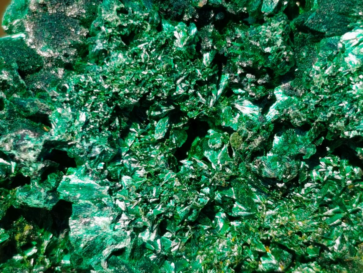 Natural Silky Malachite Specimens x 3 From Kasompe, Congo - Toprock Gemstones and Minerals 