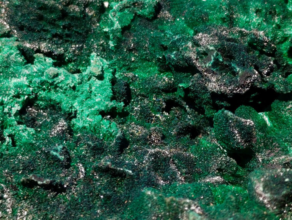 Natural Silky Malachite Specimens x 3 From Kasompe, Congo - Toprock Gemstones and Minerals 