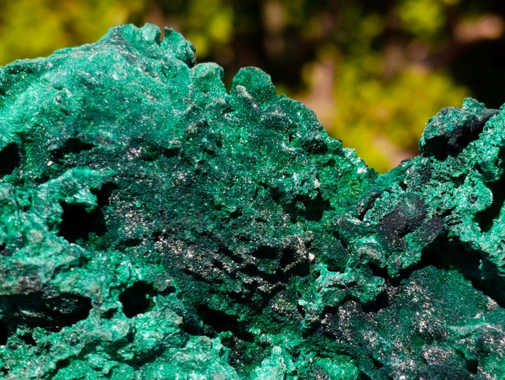 Natural Silky Malachite Specimens x 3 From Kasompe, Congo - Toprock Gemstones and Minerals 