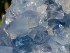 Natural Large Blue Celestite Geode Specimen x 1 From Sakoany, Madagascar - Toprock Gemstones and Minerals 