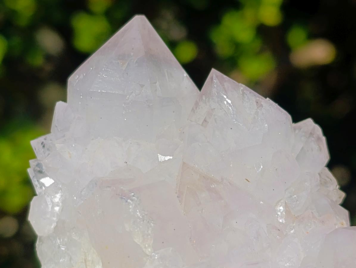 Natural Lilac Spirit Quartz Clusters x 4 From Boekenhouthoek, South Africa - Toprock Gemstones and Minerals 