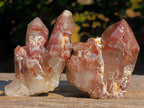 Natural Red Hematoid Quartz Crystals x 24 From Karoi, Zimbabwe - Toprock Gemstones and Minerals 