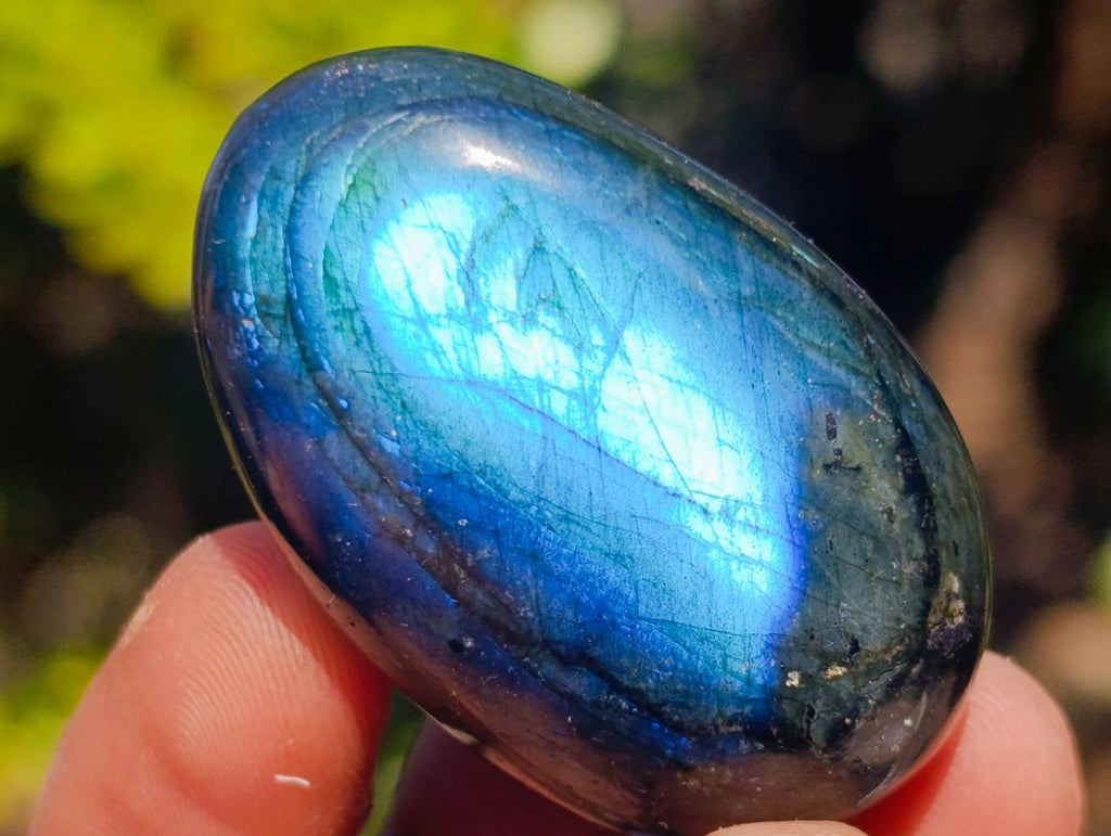 Polished Labradorite Palm Stones x 25 From Madagascar - Toprock Gemstones and Minerals 