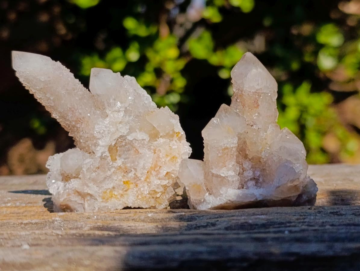 Natural Drusy Fairy Spirit Quartz Crystals and Clusters x 35 From Boekenhouthoek, South Africa - Toprock Gemstones and Minerals 