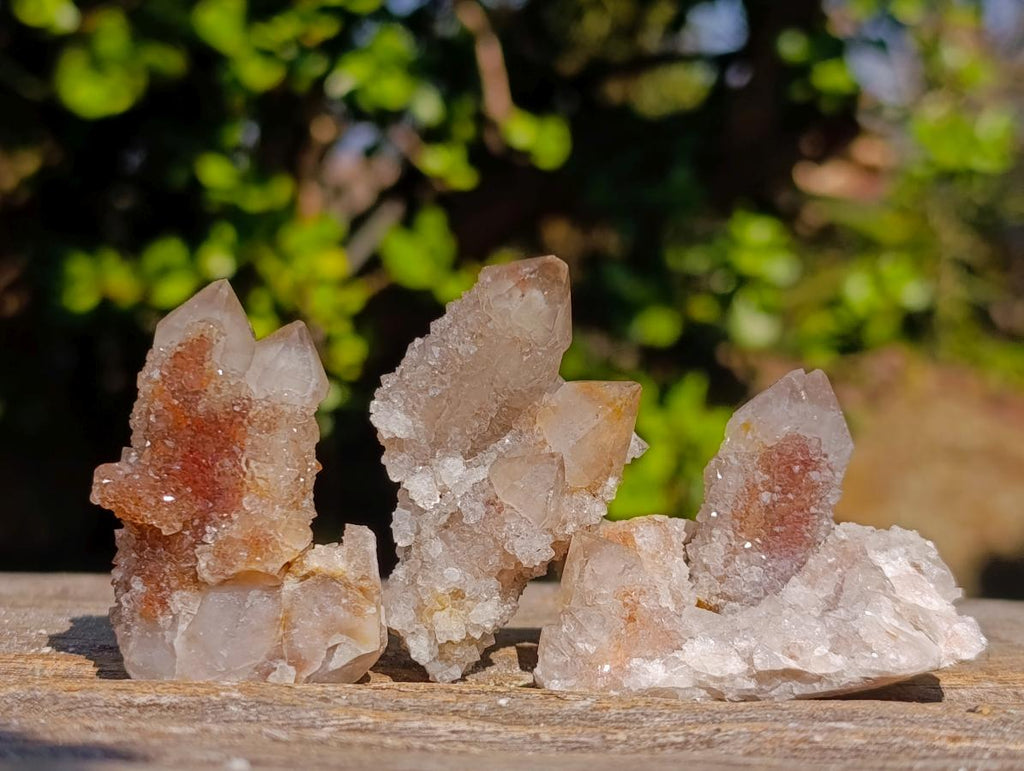 Natural Drusy Fairy Spirit Quartz Crystals and Clusters x 35 From Boekenhouthoek, South Africa - Toprock Gemstones and Minerals 
