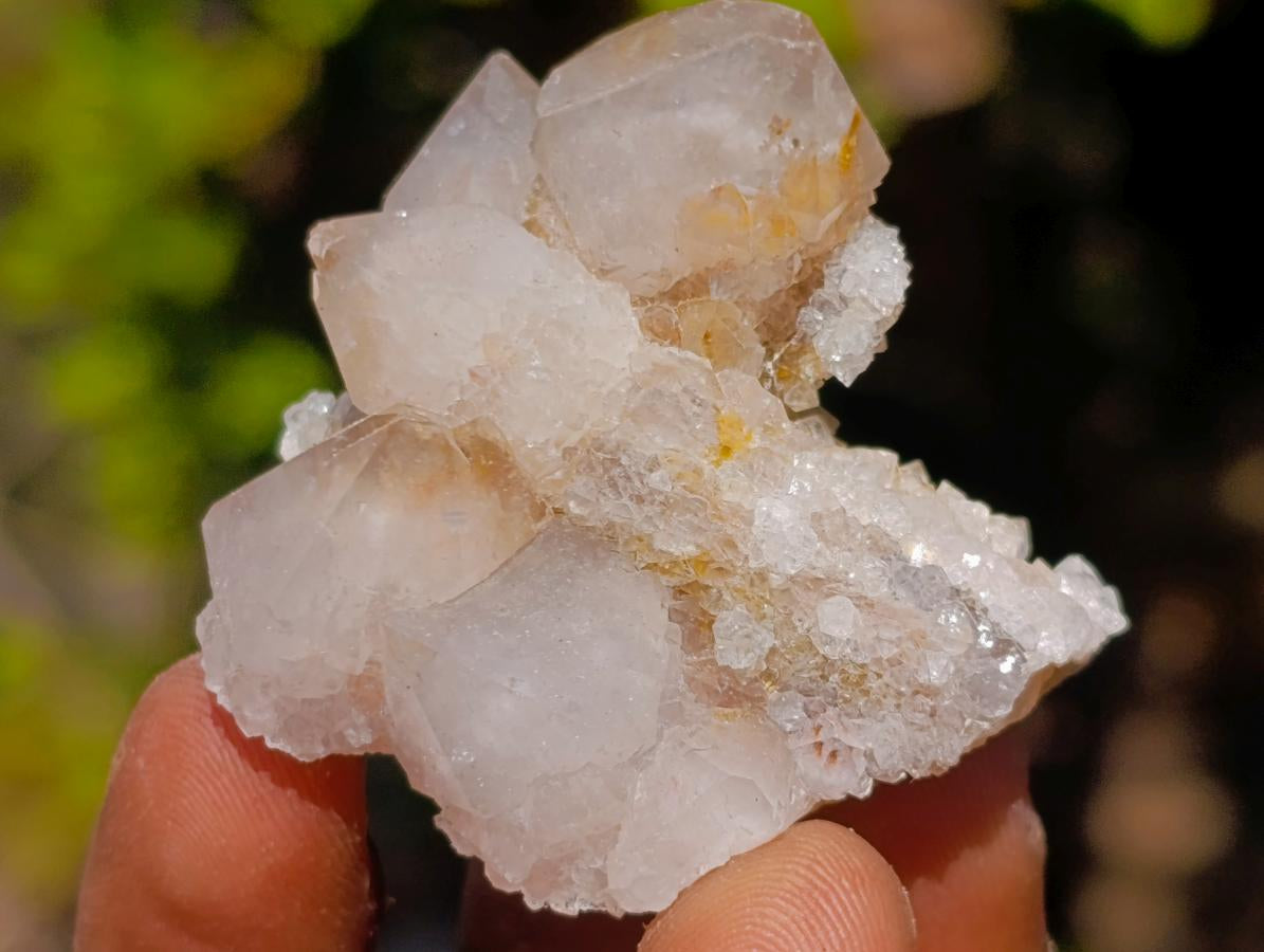 Natural Drusy Fairy Spirit Quartz Crystals and Clusters x 35 From Boekenhouthoek, South Africa - Toprock Gemstones and Minerals 
