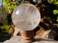 Polished Clear Quartz Crystal Balls x 2 From Madagascar - Toprock Gemstones and Minerals 