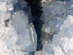 Natural XL Blue Celestite Geode Specimen x 1 From Sakoany, Madagascar - Toprock Gemstones and Minerals 
