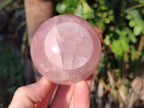 Polished Gemmy Rose Quartz Spheres x 4 From Madagascar - Toprock Gemstones and Minerals 