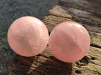 Polished Gemmy Rose Quartz Spheres x 4 From Madagascar - Toprock Gemstones and Minerals 