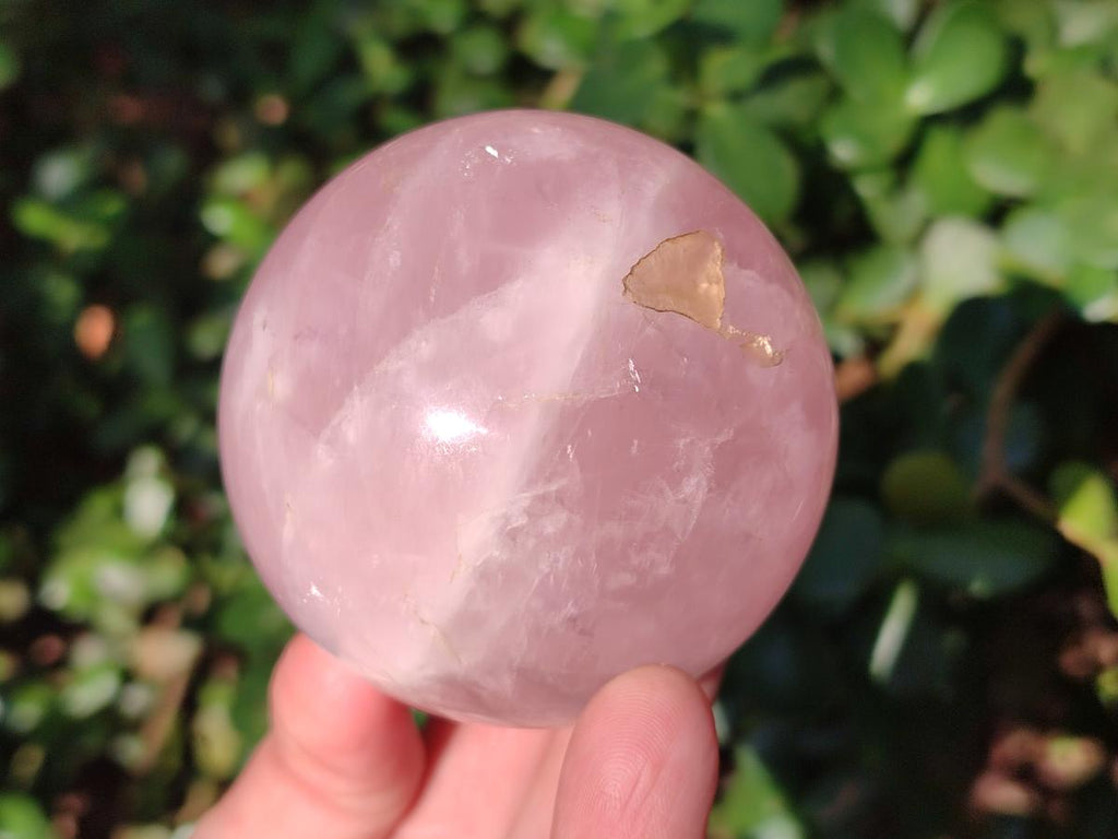 Polished Gemmy Rose Quartz Spheres x 4 From Madagascar - Toprock Gemstones and Minerals 