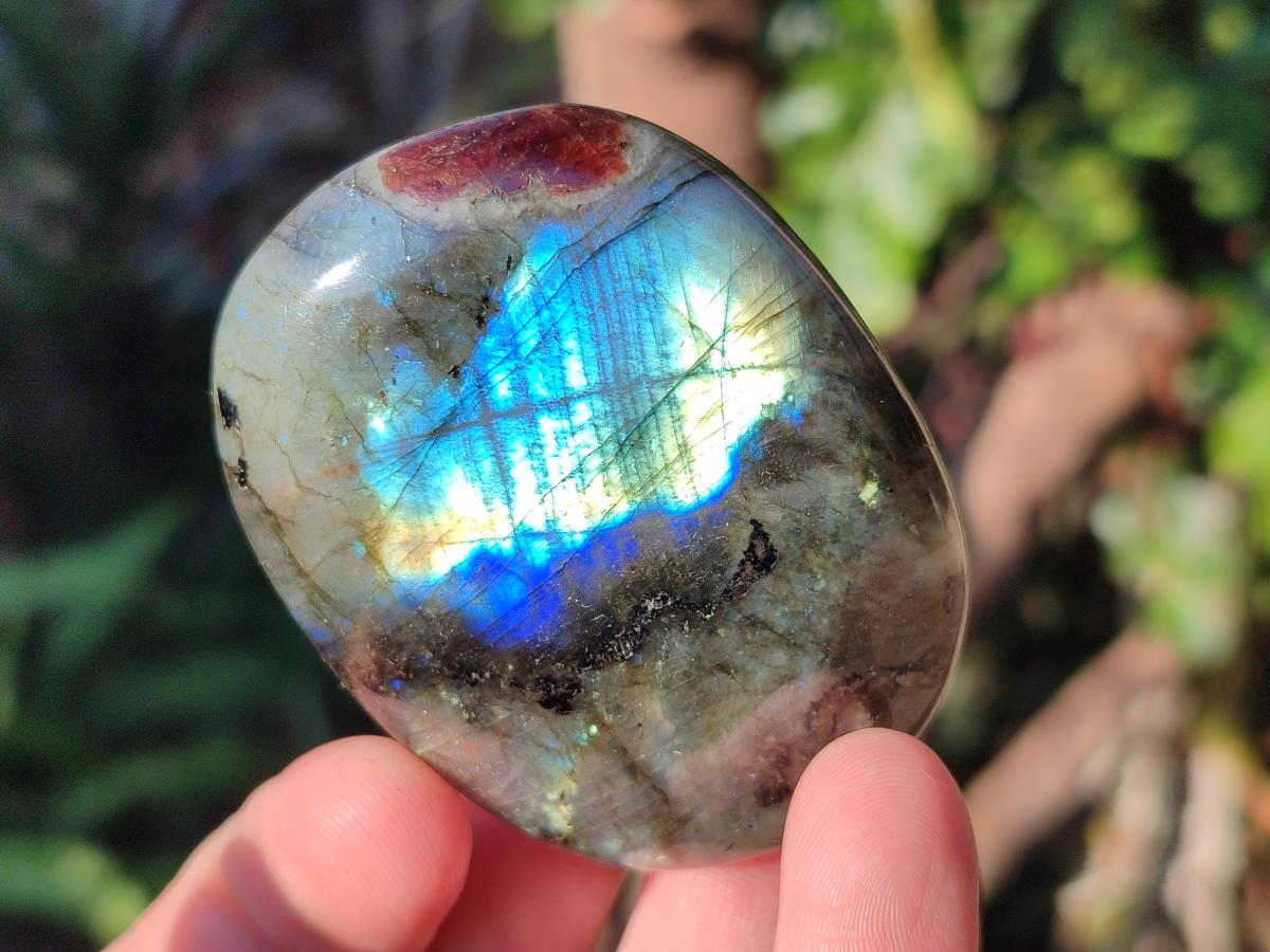Polished Large Blue Lace Agate Standing Display Piece x 1 From Nsanje, Malawi - Toprock Gemstones and Minerals 