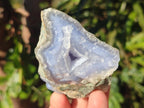 Natural Blue Lace Agate Geode Specimens x 12 From Nsanje, Malawi - Toprock Gemstones and Minerals 