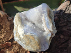 Natural Blue Lace Agate Geode Specimens x 12 From Nsanje, Malawi - Toprock Gemstones and Minerals 
