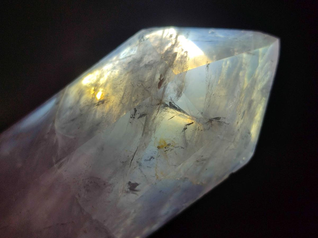 Polished Double Terminated Gemmy Rose Quartz Crystals x 6 From Madagascar - Toprock Gemstones and Minerals 