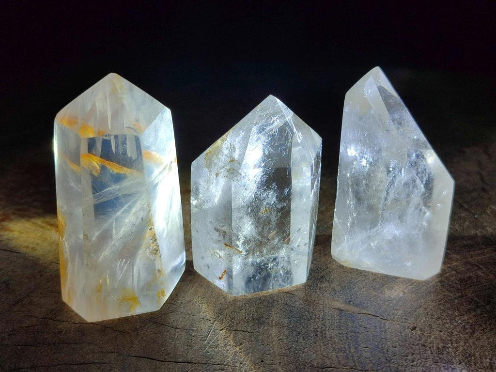 Polished Mix of Multi Mineral Crystals x 17 From Madagascar - Toprock Gemstones and Minerals 