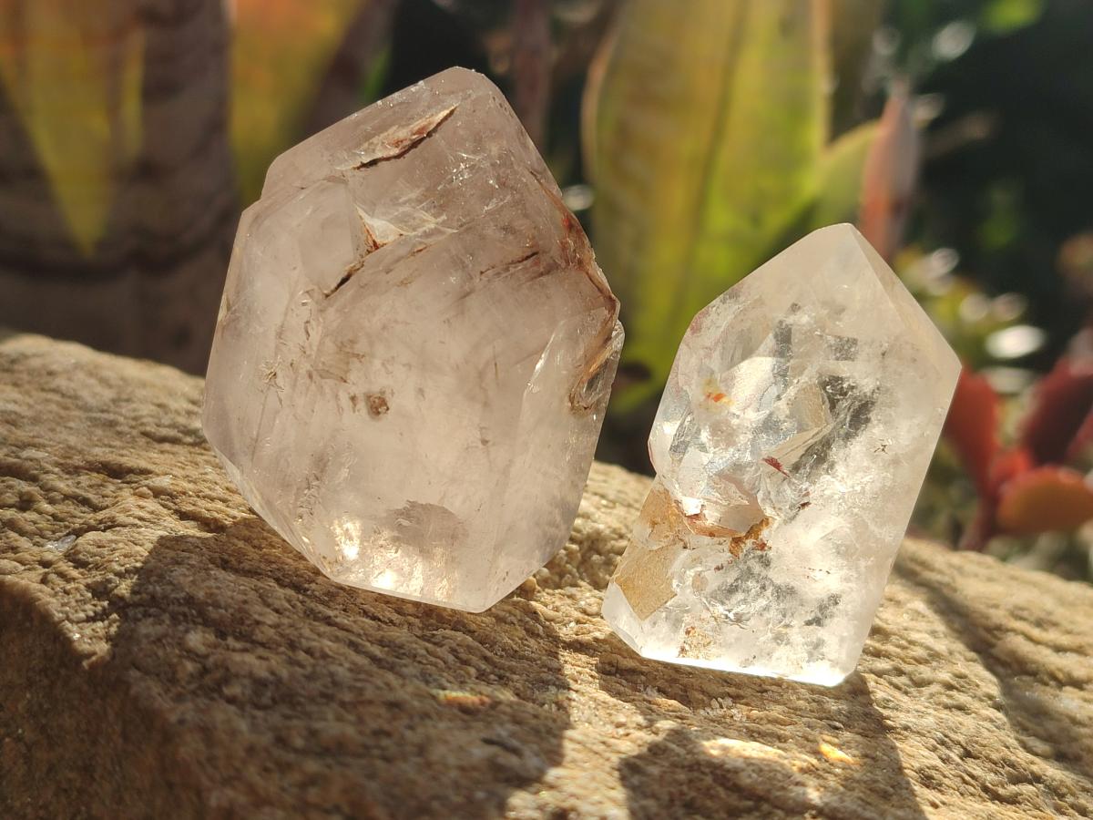 Polished Mix of Multi Mineral Crystals x 17 From Madagascar - Toprock Gemstones and Minerals 