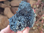 Natural Schorl Black Tourmaline Specimens with Vermiculite Mica x 2 From Erongo, Namibia - Toprock Gemstones and Minerals 