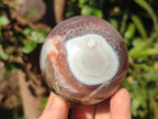 Polished Red Shashe River Banded Agate Spheres x 7 From Shashe River, Zimbabwe - Toprock Gemstones and Minerals 